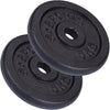Ketaus svorių diskų rinkinys 30/31 mm 10–40 kg