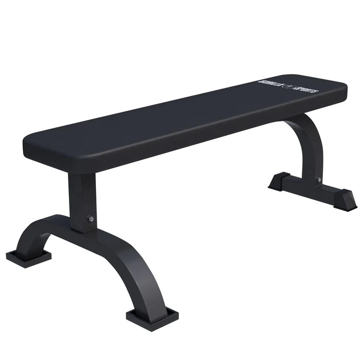 Horizontalus suoliukas max 250 kg, juodas