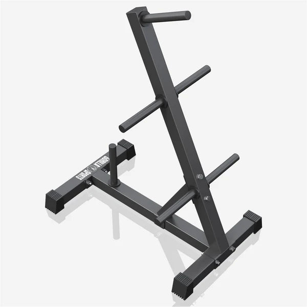Svorių diskų stovas 30/31 mm svorių diskams, juodas, 200 kg
