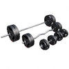 Vinilinis Tri Grip štangos rinkinys 100 kg