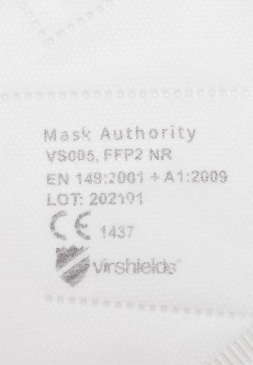 FFP2 veido kaukės 10 vnt.
