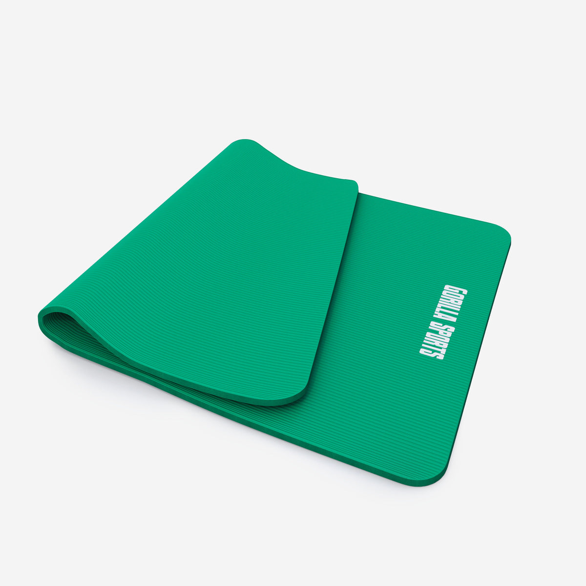 Gimnastikos kilimėlis su nešimo diržu 190 x 100 x 1,5 cm, žalias