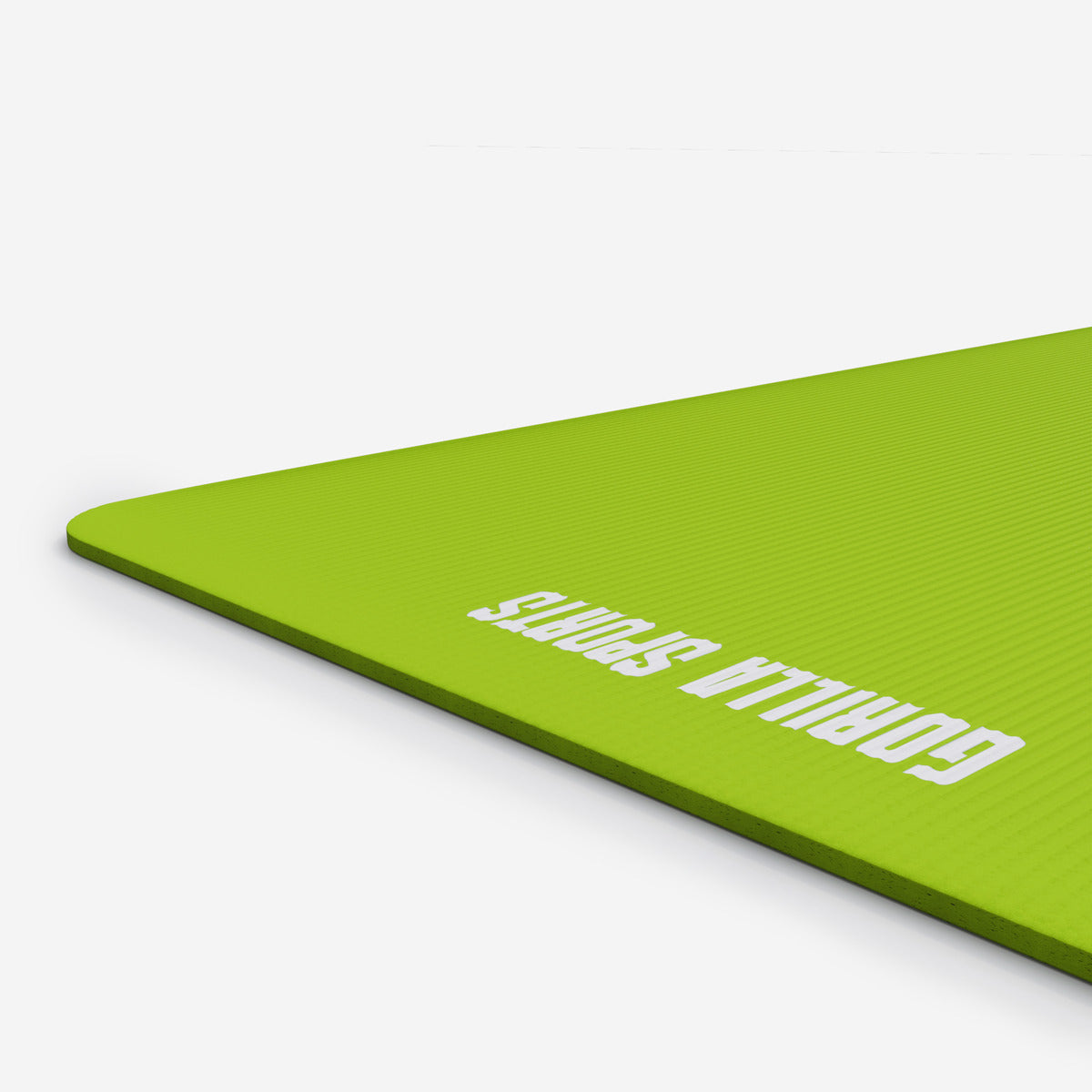 Gimnastikos kilimėlis su nešimo diržu 190 x 100 x 1,5 cm, laimo žalumo