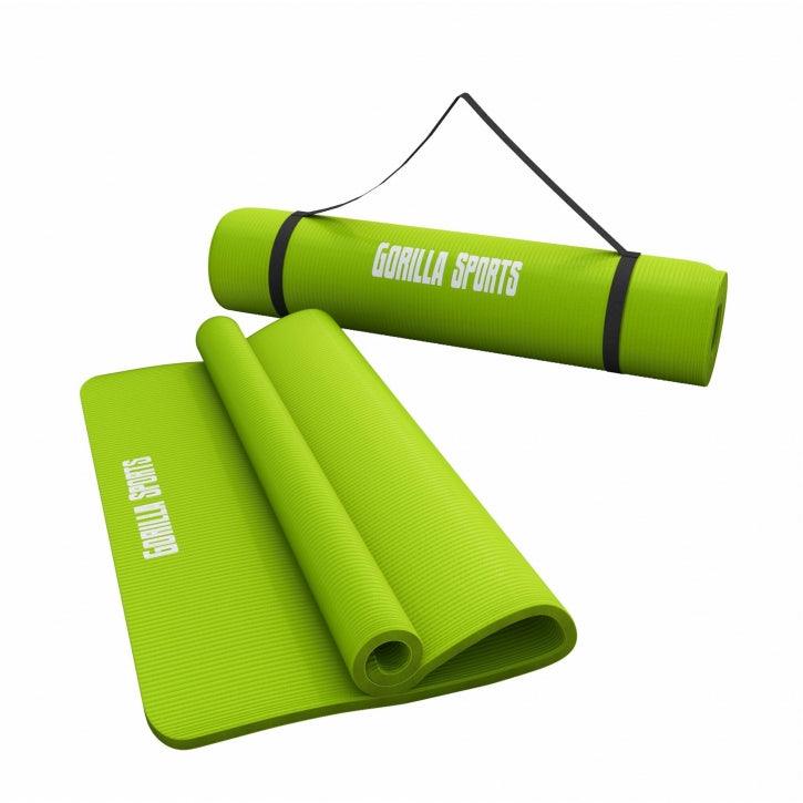 Gimnastikos kilimėlis su nešimo diržu 190 x 60 x 1,5 cm