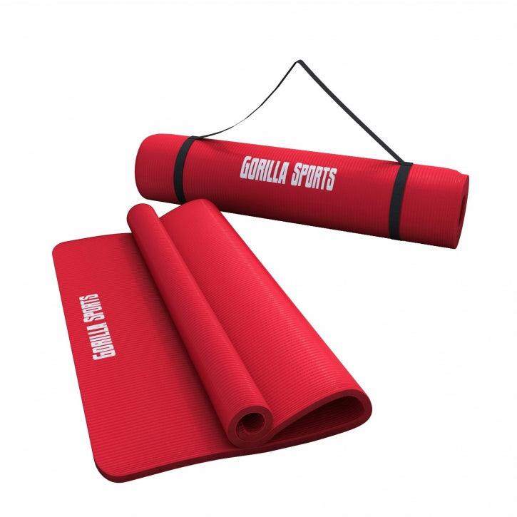 Gimnastikos kilimėlis su nešimo diržu 190 x 60 x 1,5 cm
