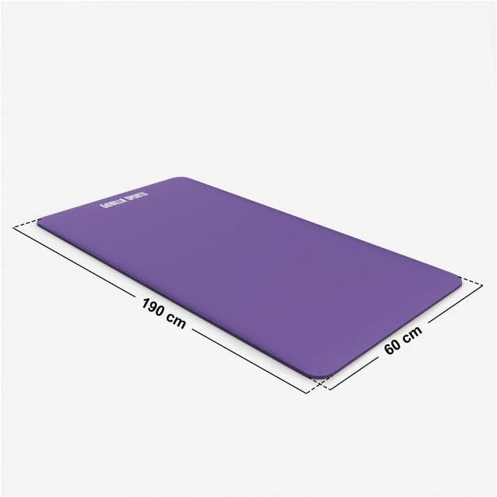 Gimnastikos kilimėlis su nešimo diržu 190 x 60 x 1,5 cm