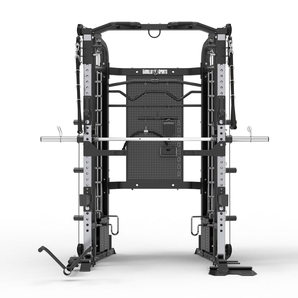 Smith Machine X5 painopakoilla, 2 x 60 kg