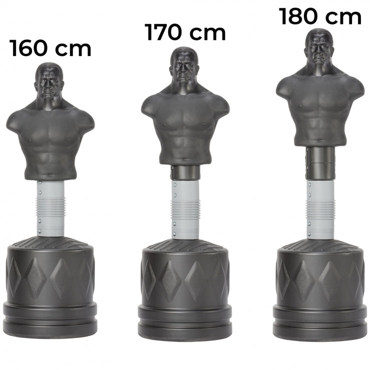Pastatomas Bob bokso maišas 160–180 cm su užpildomu pagrindu