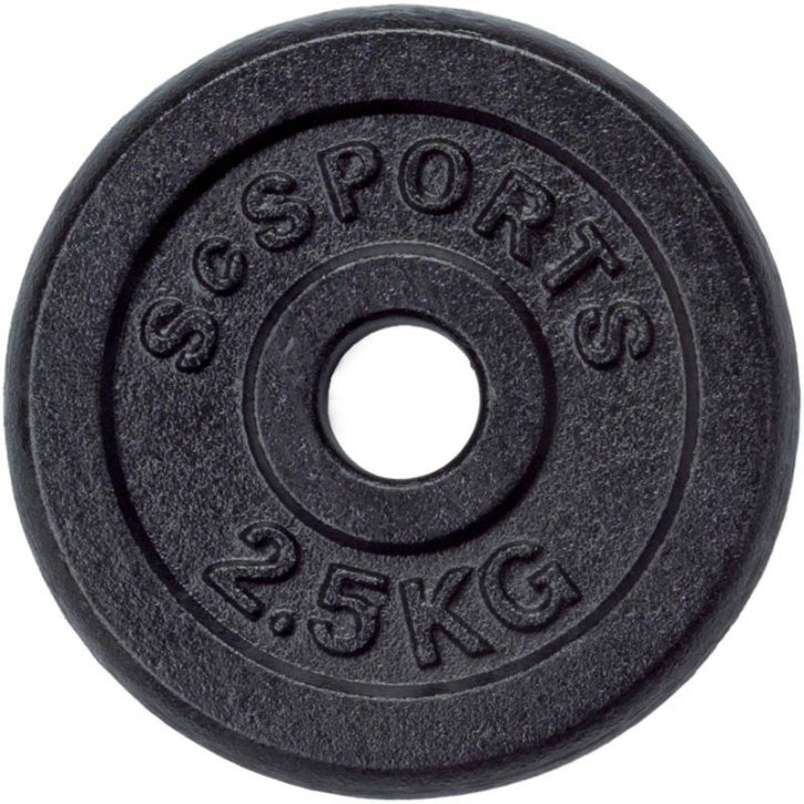 ScSPORTS svorių diskai 4 x 2,5 kg, 30 mm