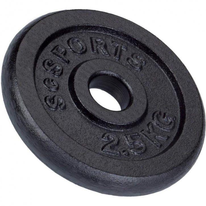ScSPORTS svorių diskai 4 x 2,5 kg, 30 mm
