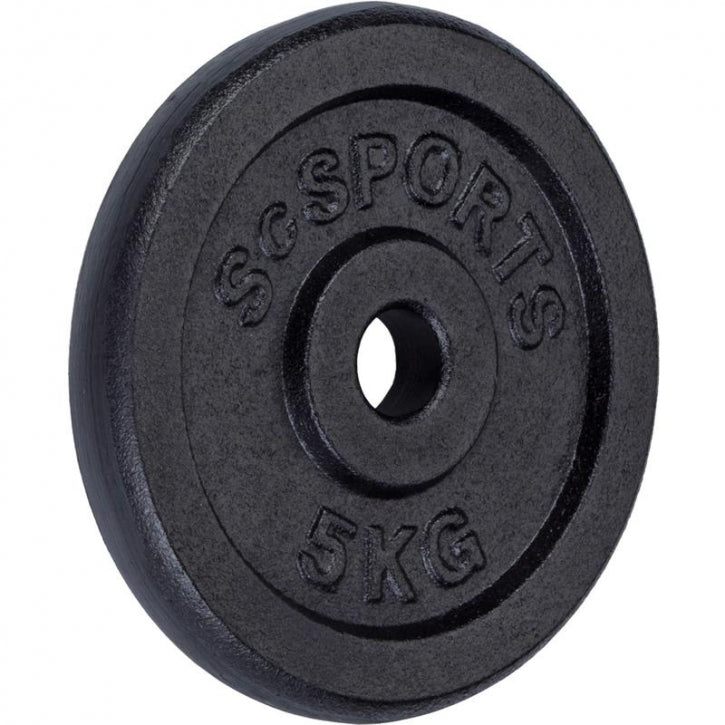 ScSPORTS svorių diskai 4 x 5 kg, 30 mm