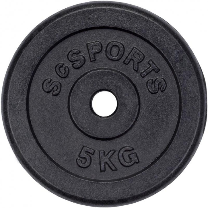 ScSPORTS svorių diskai 4 x 5 kg, 30 mm