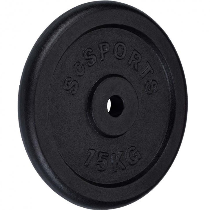 ScSPORTS svorių diskai 2 x 15 kg, 30 mm
