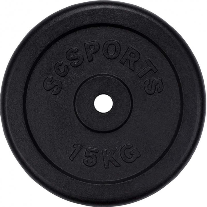 ScSPORTS svorių diskai 2 x 15 kg, 30 mm
