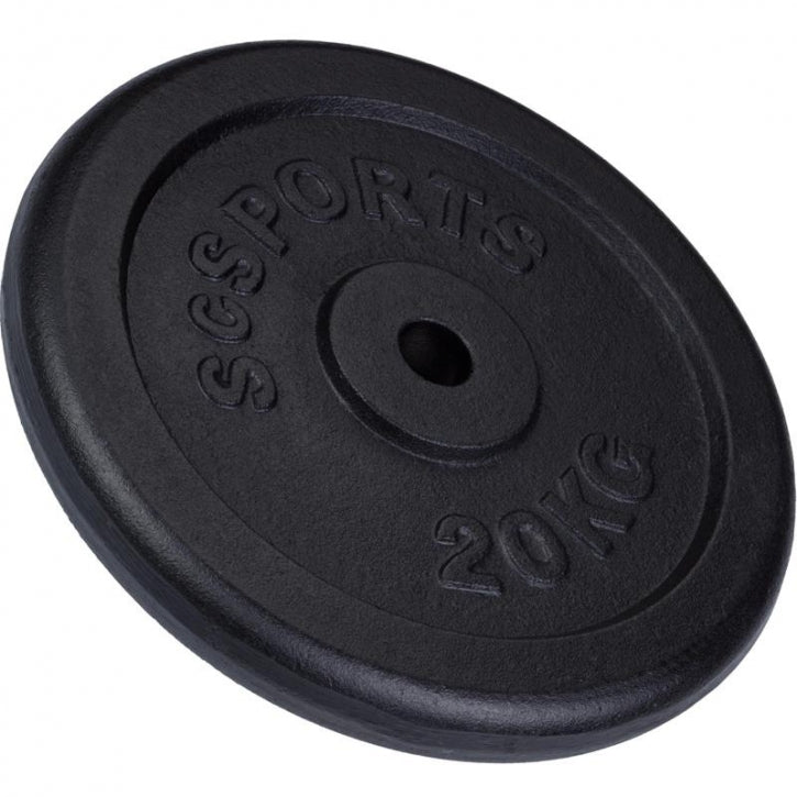 ScSPORTS ketaus svorių diskas 20 kg, 30 mm