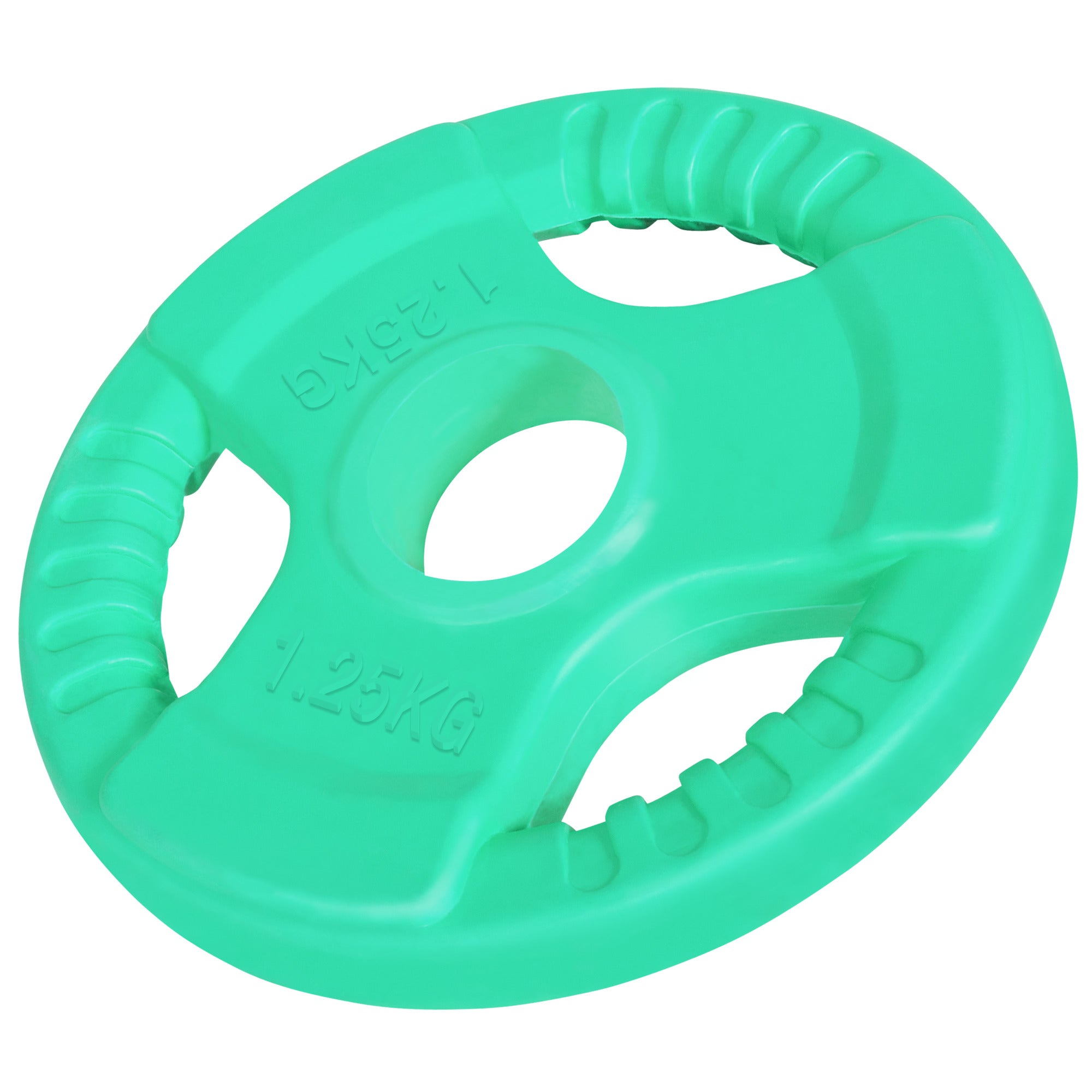Olimpinis svorio diskas su rankenomis 1,25 kg 50 mm