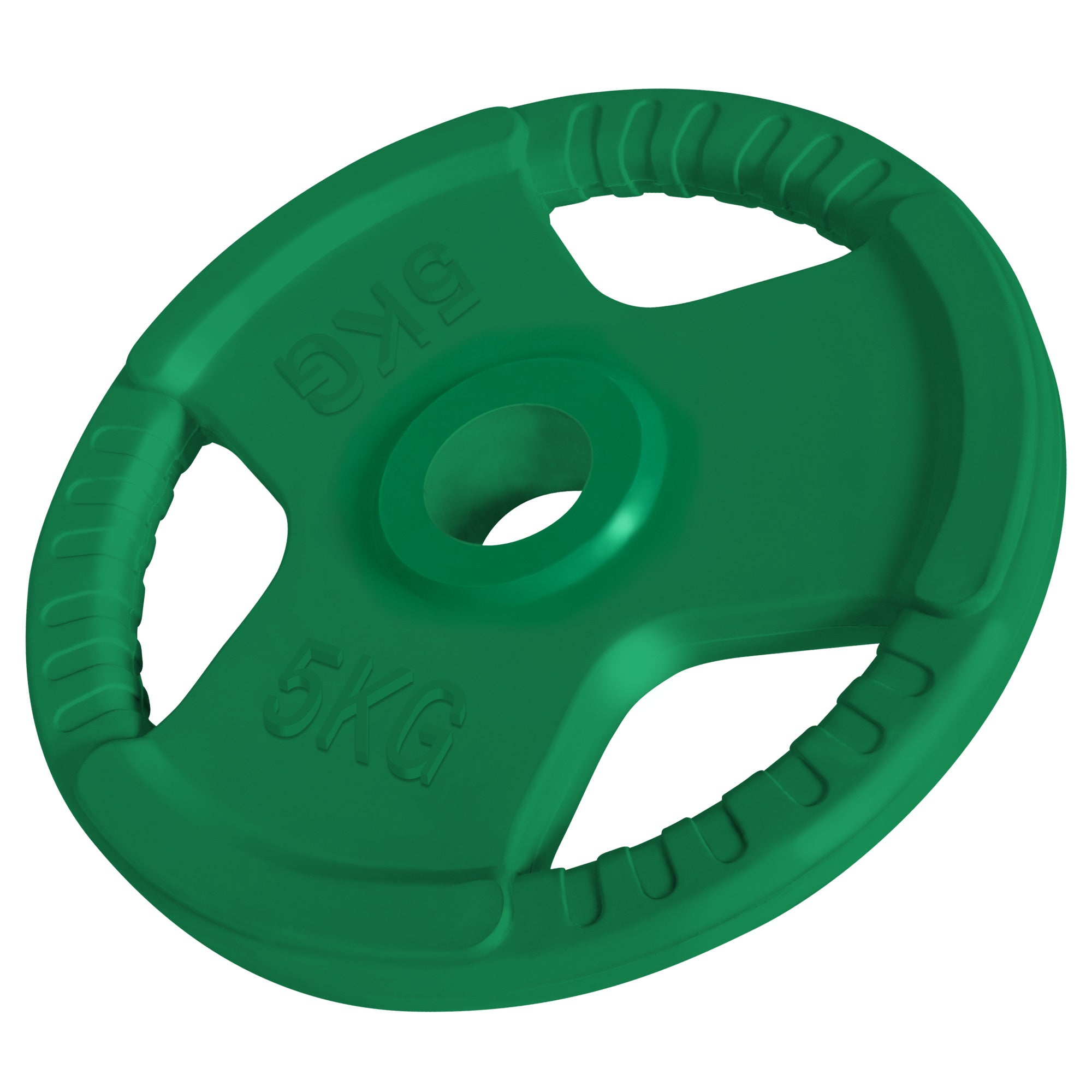 Olimpinis svorio diskas su rankenomis 5 kg 50 mm