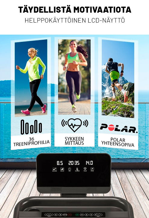 RunMaxx 3.0 sulankstomas bėgimo takelis