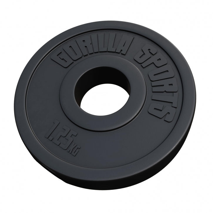 Vinilu dengtas svorio diskas 1,25 kg 50 mm