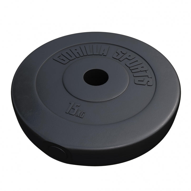 Vinilu dengtas svorio diskas 15 kg 50 mm