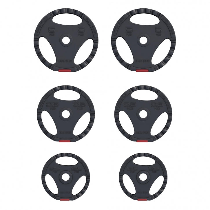 Vinilinis Tri Grip štangos rinkinys 25 kg