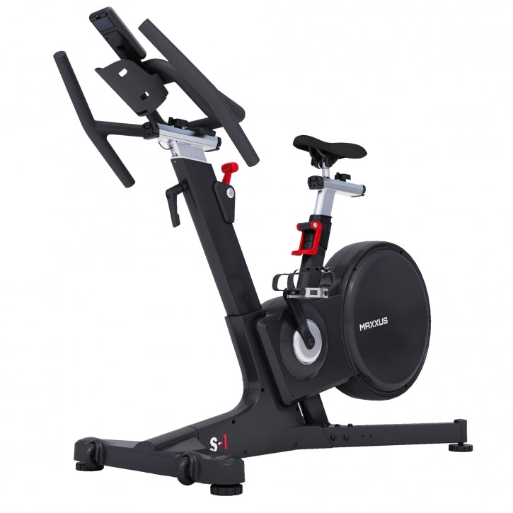 Treniruoklis dviratis S1 su LCD ekranu ir 18 kg smagračiu