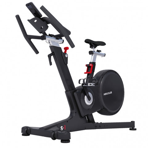 Treniruoklis dviratis S1 su LCD ekranu ir 18 kg smagračiu