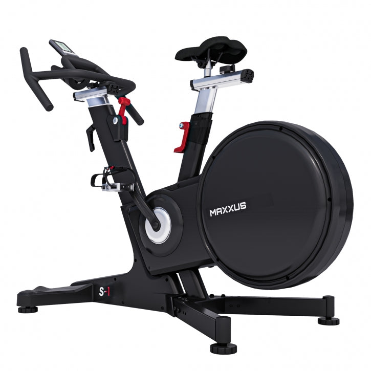 Treniruoklis dviratis S1 su LCD ekranu ir 18 kg smagračiu