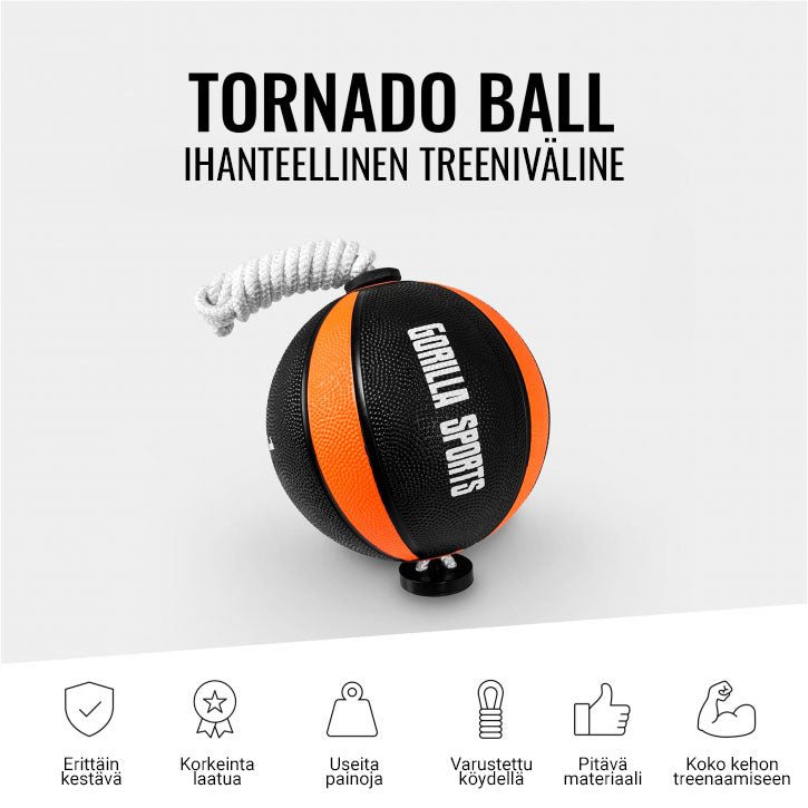 Tornado medicininių kamuolių rinkinys 1–5 kg, 15 kg