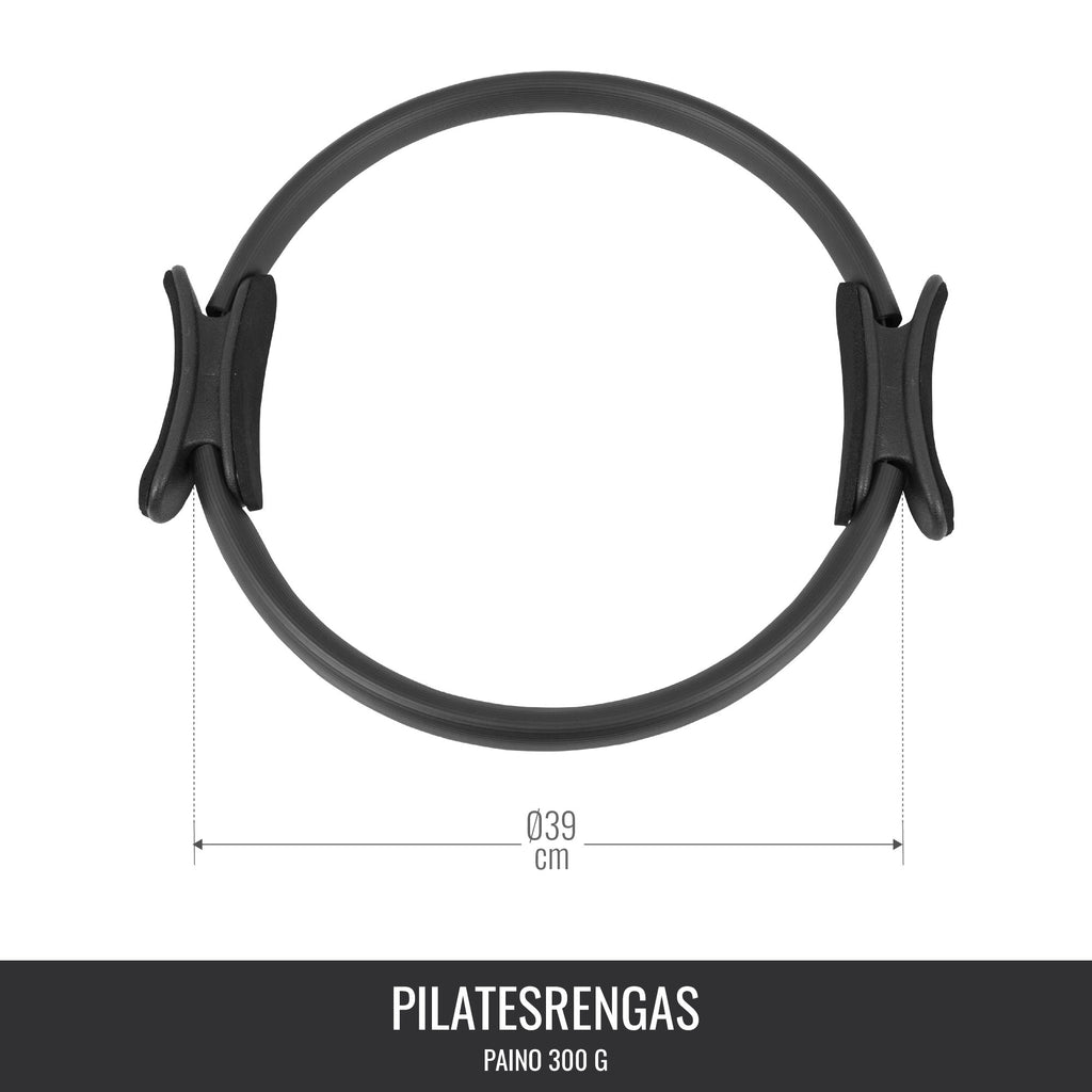 Pilateso žiedas 39 cm su ergonomiškomis rankenomis