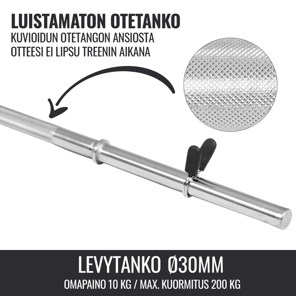 Grifų rinkinys 30 mm su spyruokliniais užraktais, 4 grifai