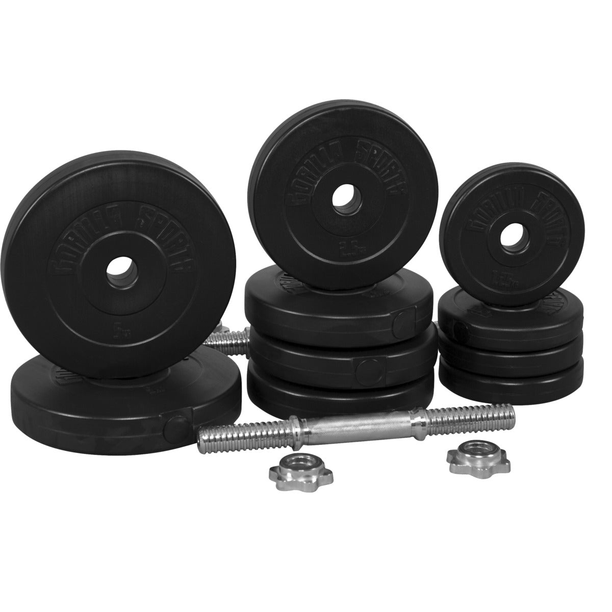 Vinilinis hantelių rinkinys 30 kg