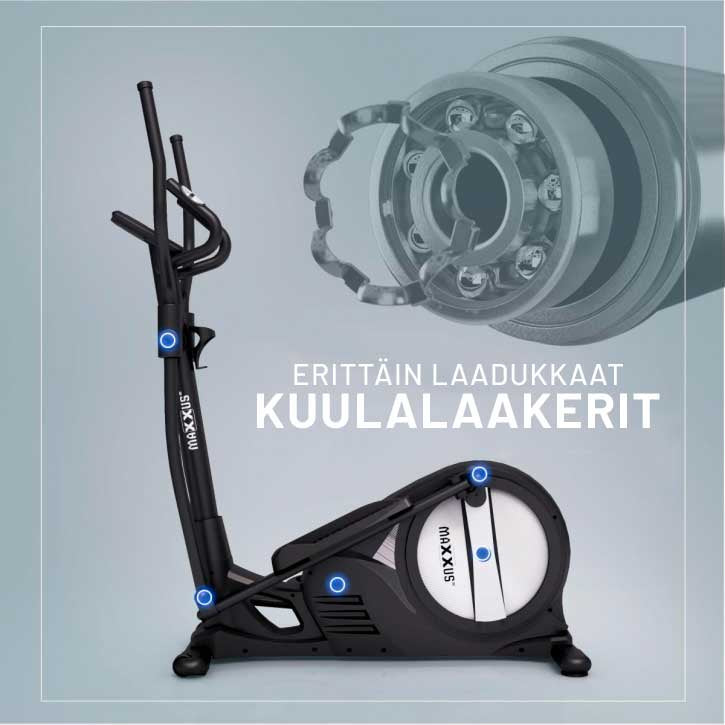 CX 3.0 elipsinis treniruoklis su 26 kg smagračiu