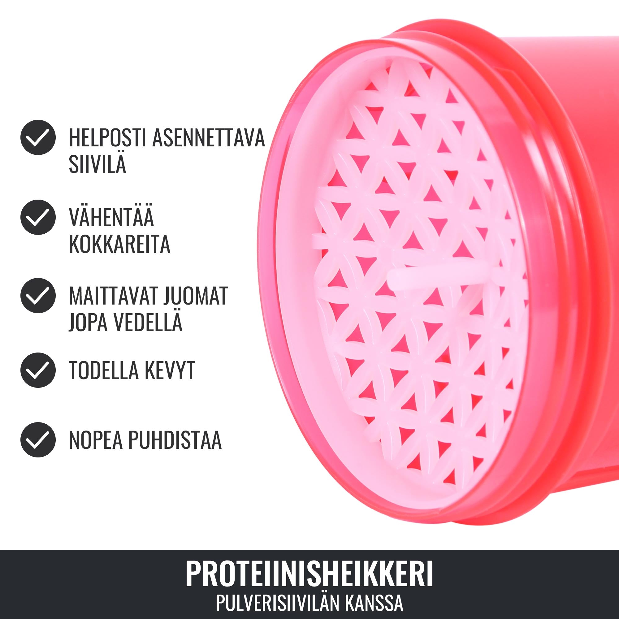 Plaktuvė su miltelių skyreliu 500 ml