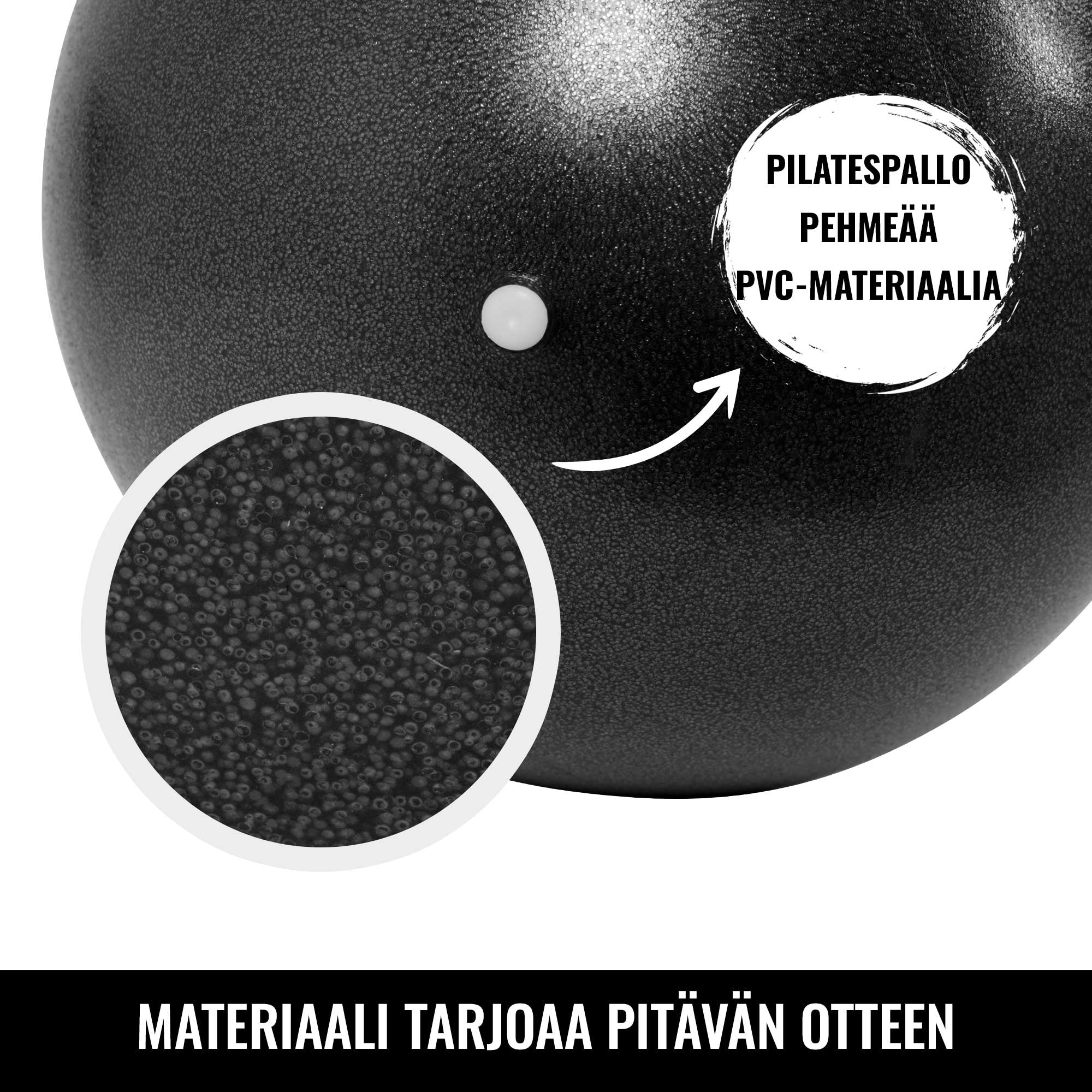 Pilateso kamuolys 22 cm su pompa