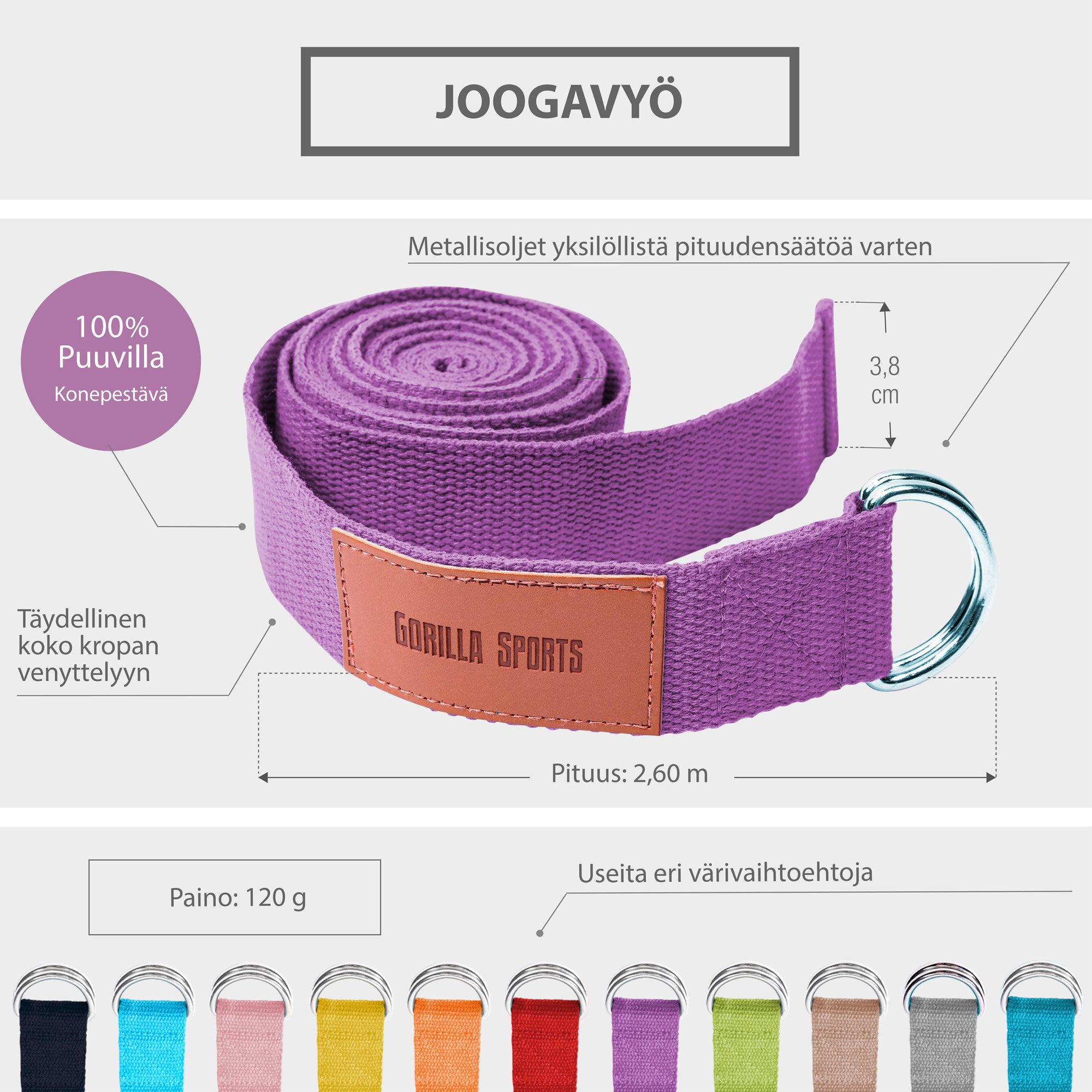 Jogos rinkinys su jogos pagalve ir jogos diržu