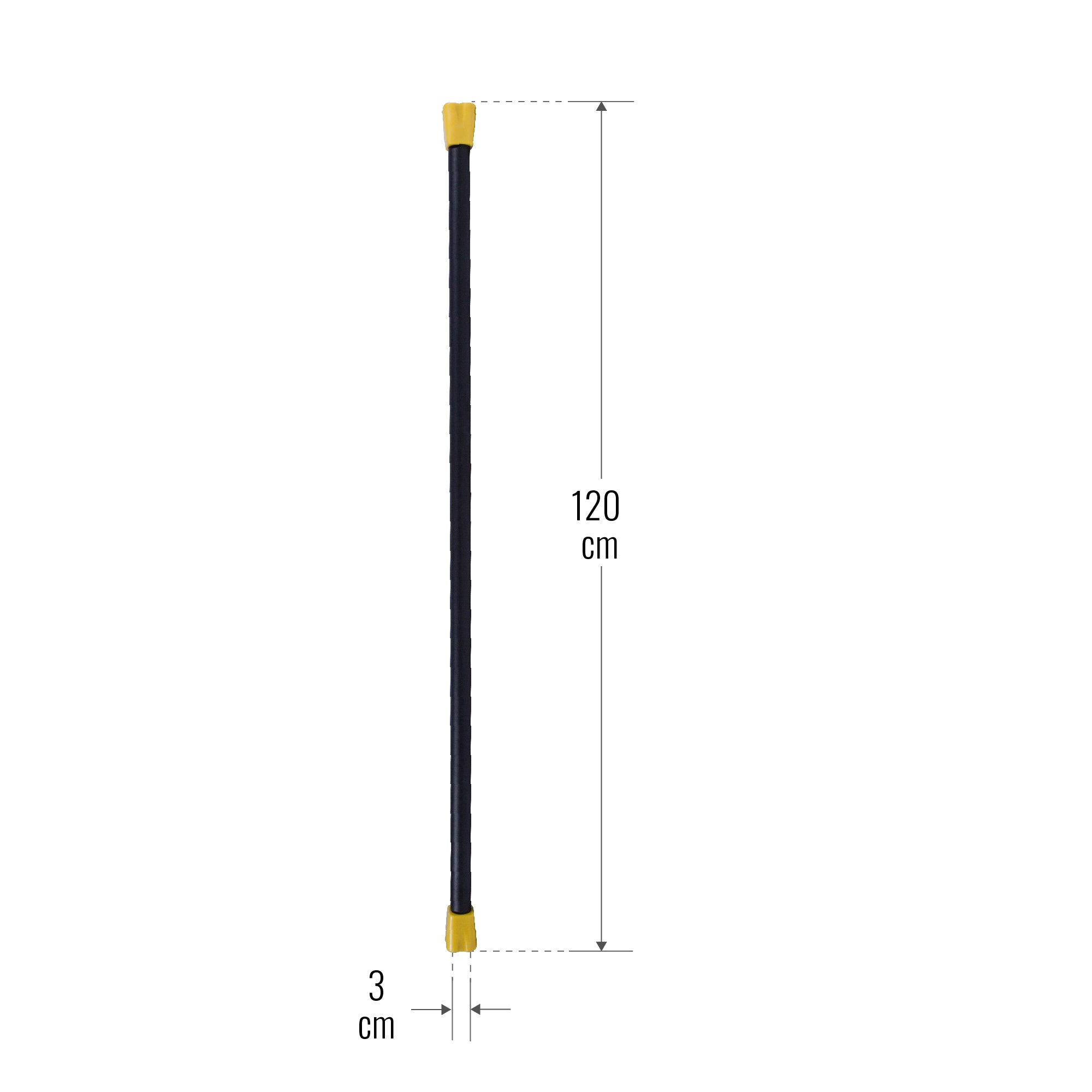Aerobika Bar 1–10 kg – fiksuoto svorio grupinių treniruočių štanga