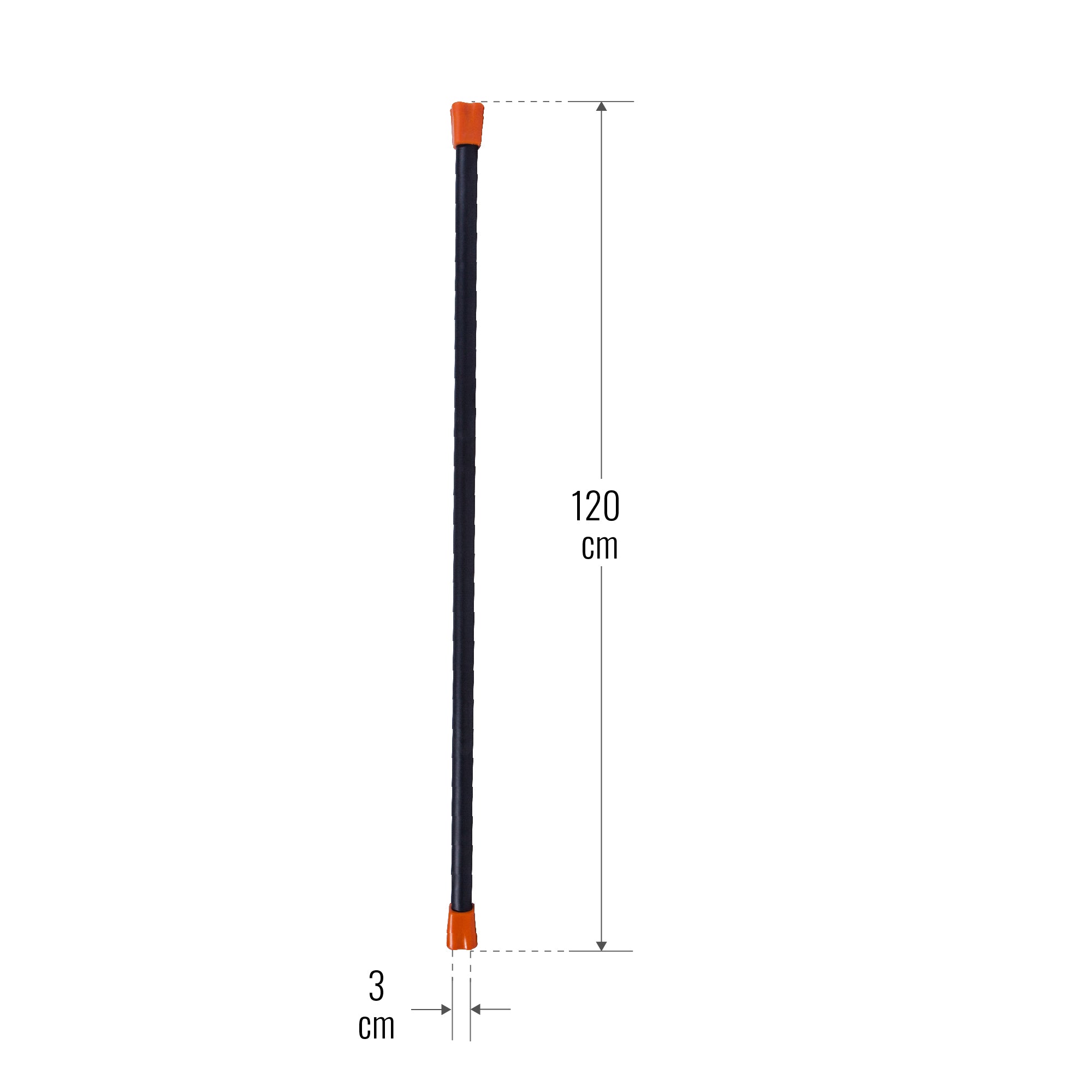 Aerobika Bar 1–10 kg – fiksuoto svorio grupinių treniruočių štanga