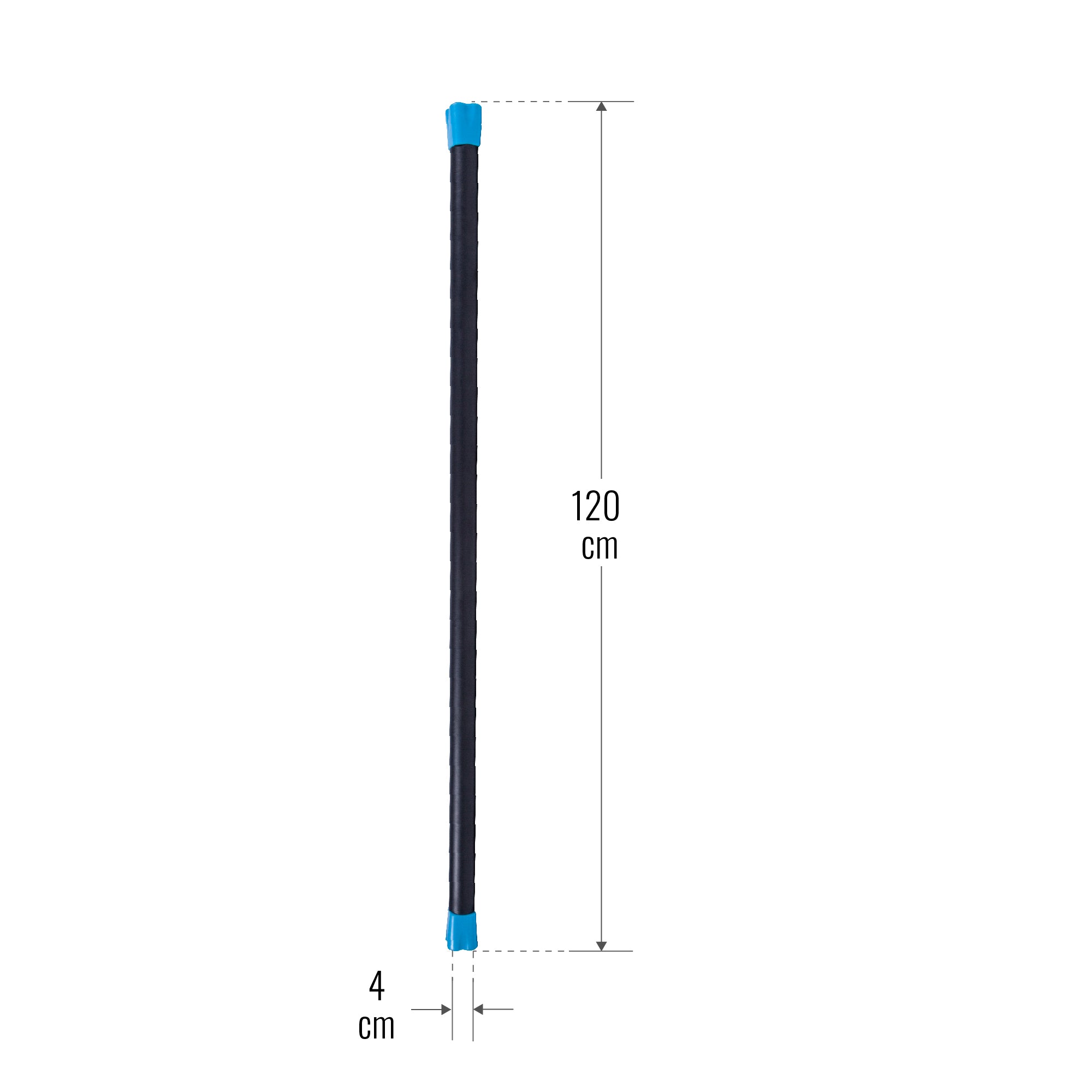 Aerobika Bar 1–10 kg – fiksuoto svorio grupinių treniruočių štanga