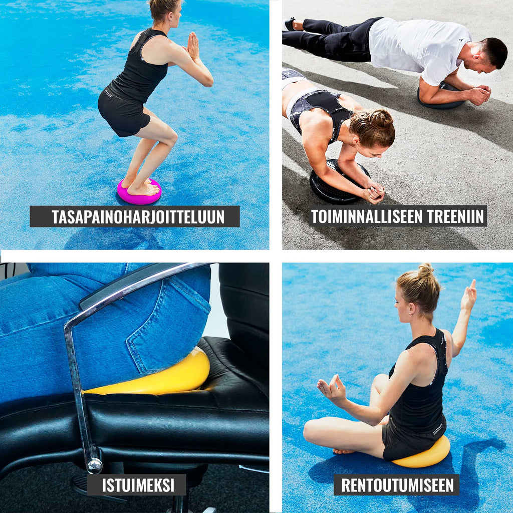 Dygliuota Balance Pad pusiausvyros pagalvėlė 33 cm
