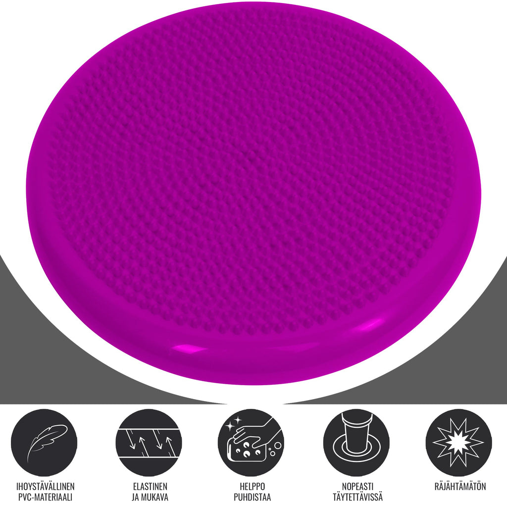 Dygliuota Balance Pad pusiausvyros pagalvėlė 33 cm