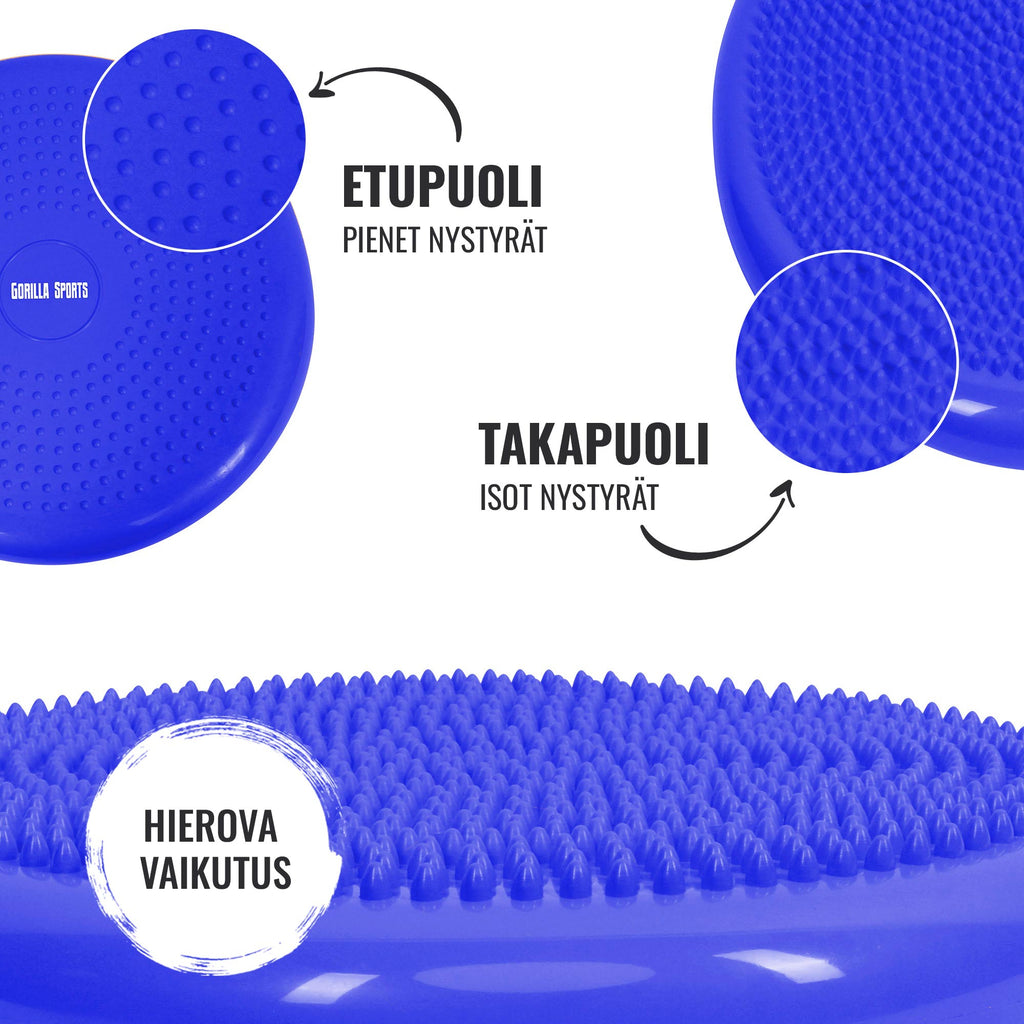 Dygliuota Balance Pad pusiausvyros pagalvėlė 33 cm