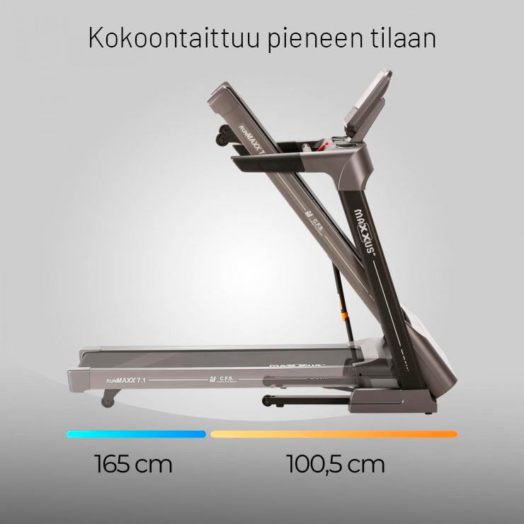 RunMaxx 7.1 sulankstomas bėgimo takelis