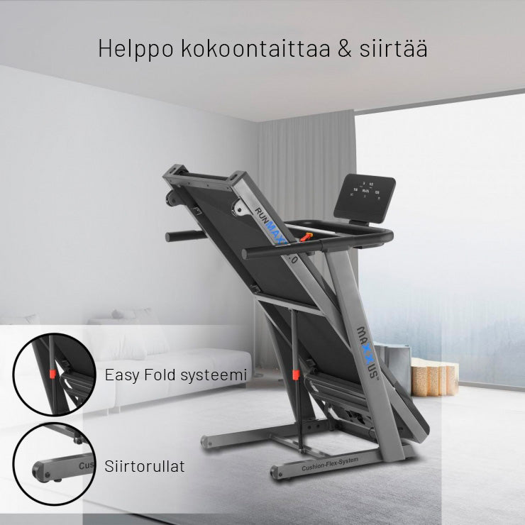 RunMaxx 5.0 sulankstomas bėgimo takelis