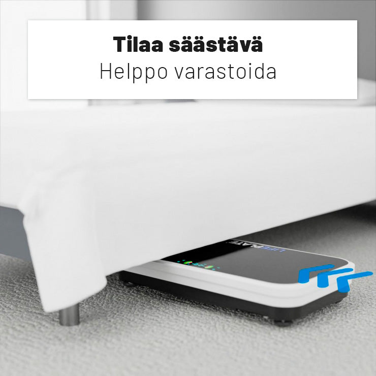LifePlate 2.0 vibracinė platforma su pasipriešinimo diržais
