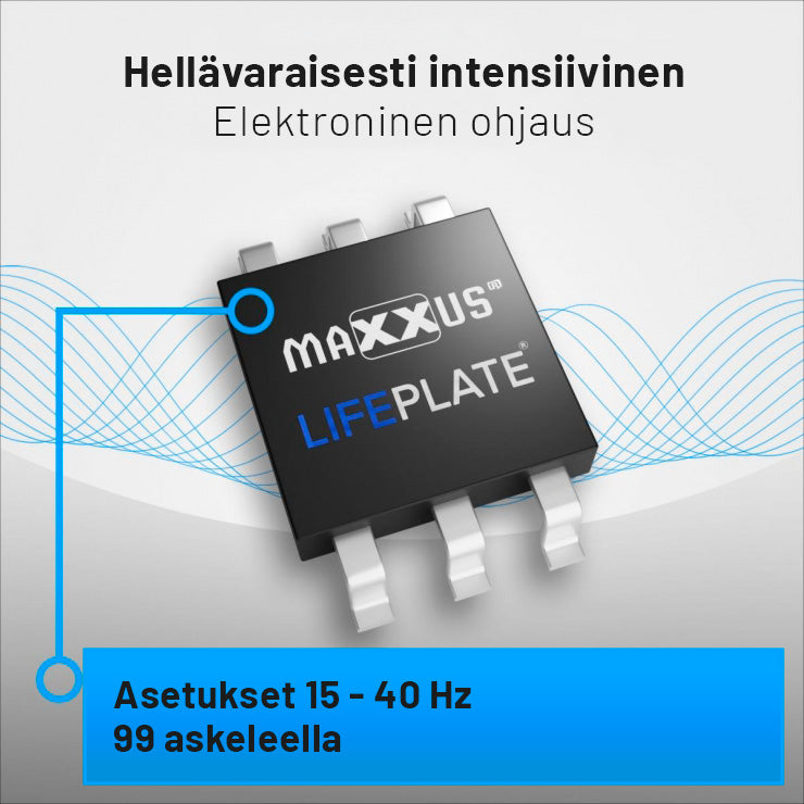 LifePlate 2.0 vibracinė platforma su pasipriešinimo diržais
