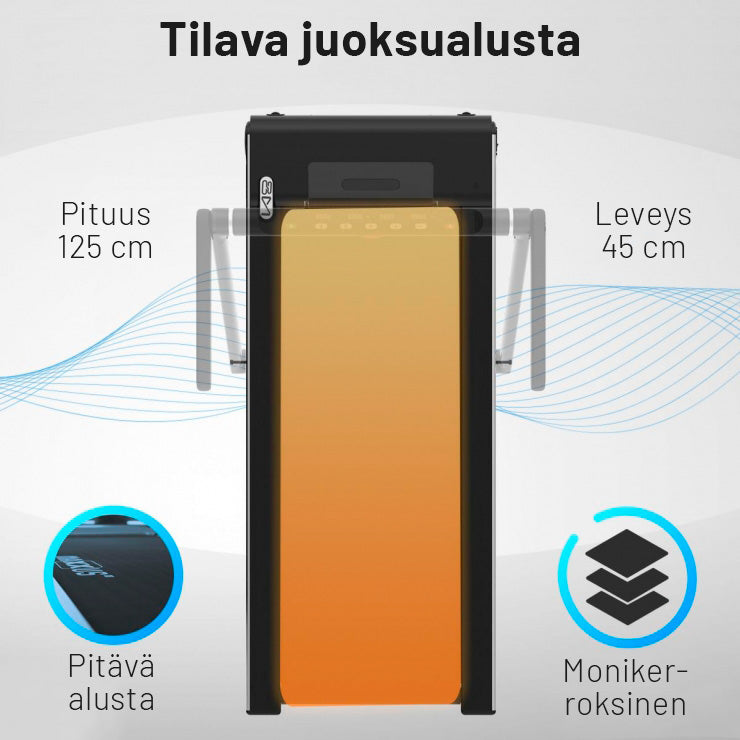 Bėgimo takelis M8, sulankstomas, max. 100 kg