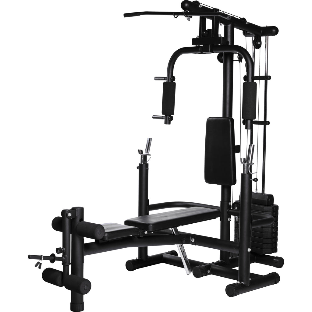 Namų treniruočių stotis PRO su 45 kg svorių bloku