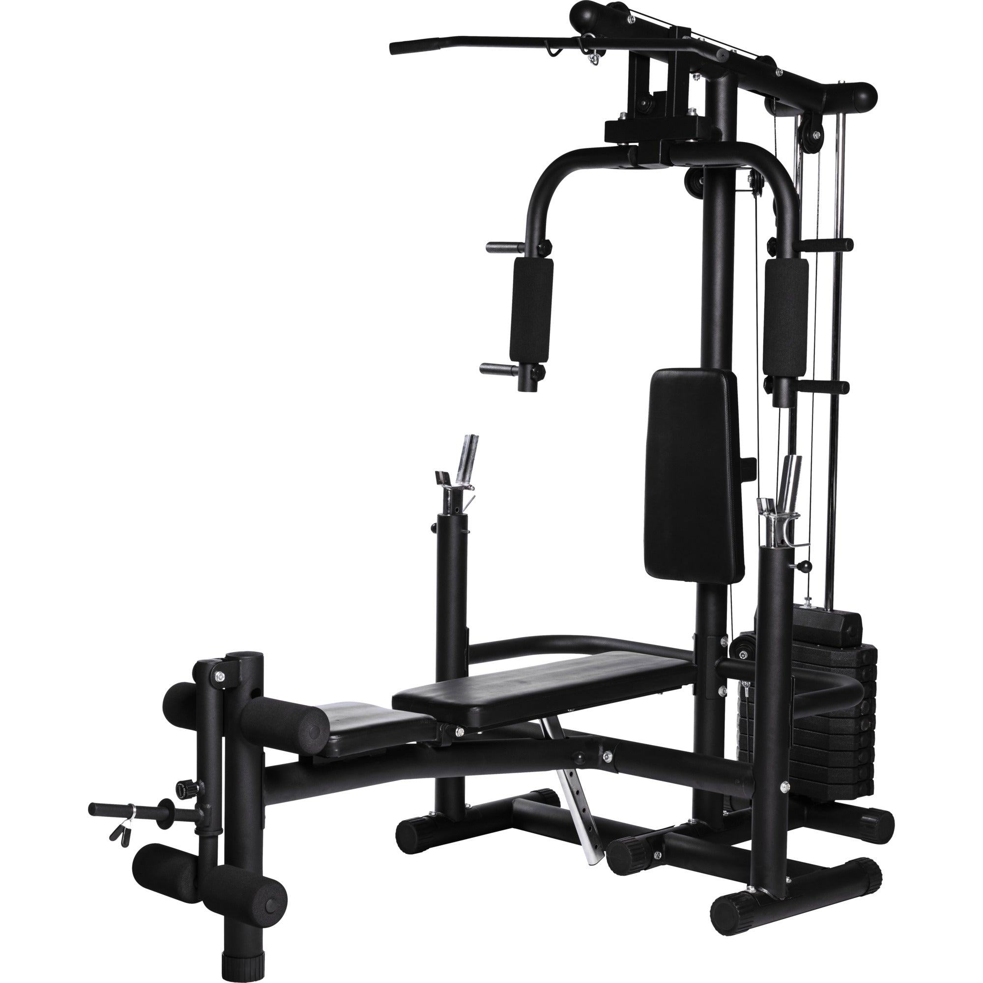 Namų treniruočių stotis PRO su 45 kg svorių bloku