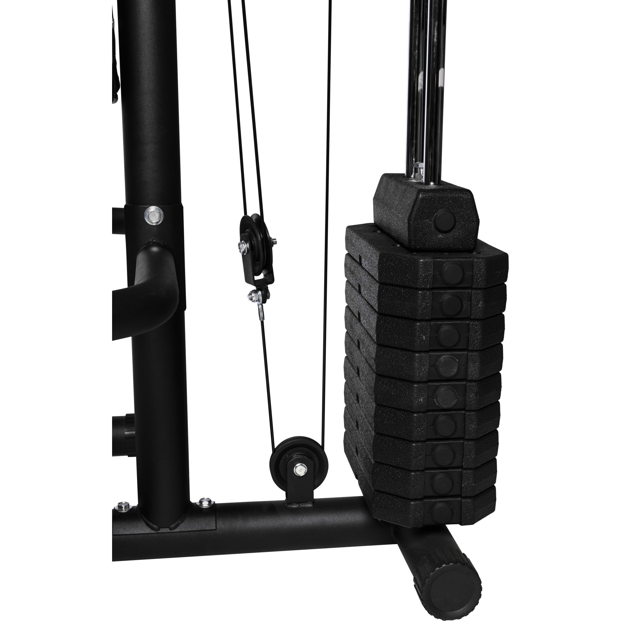 Namų treniruočių stotis PRO su 45 kg svorių bloku